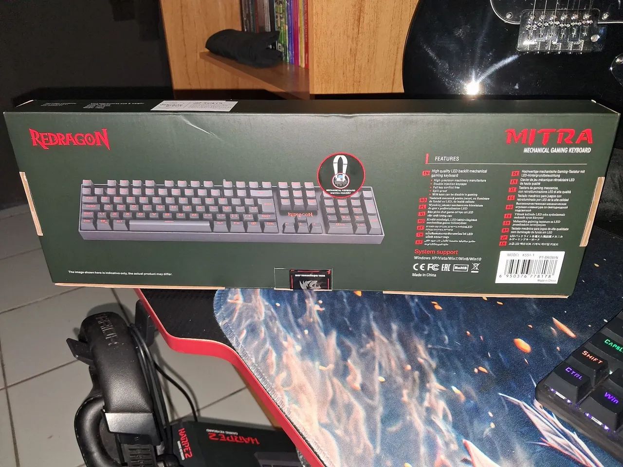 Teclado mecânico Redragon Mitra - Foto 2