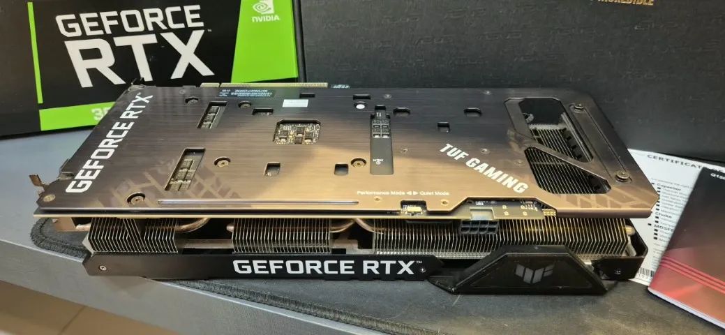 Placa de Vídeo RTX 3060TI ASUS TUF GAMING - Foto 4