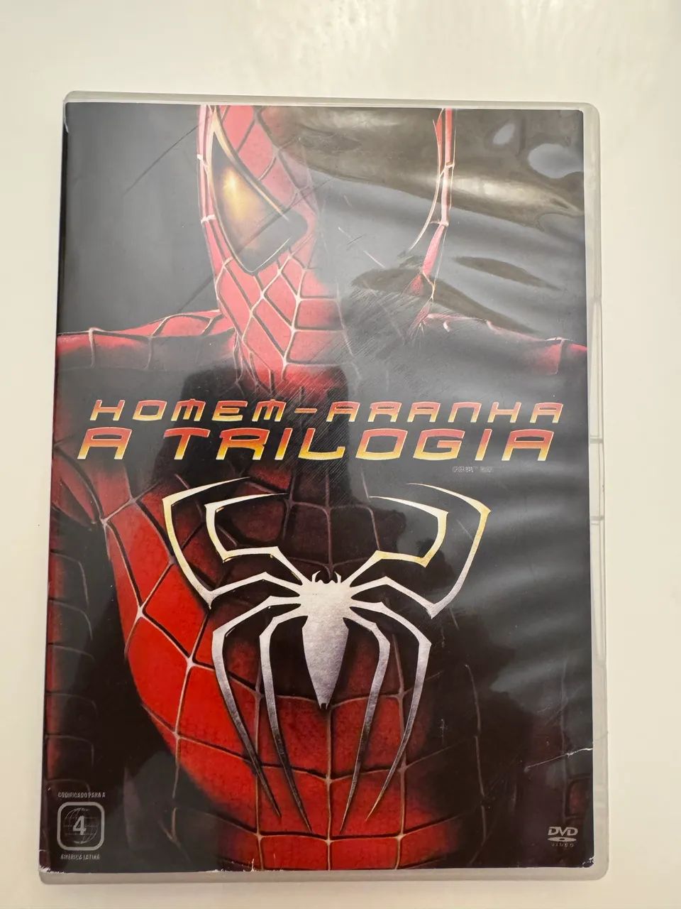  Homem-Aranha Trilogia DVD em bom estado