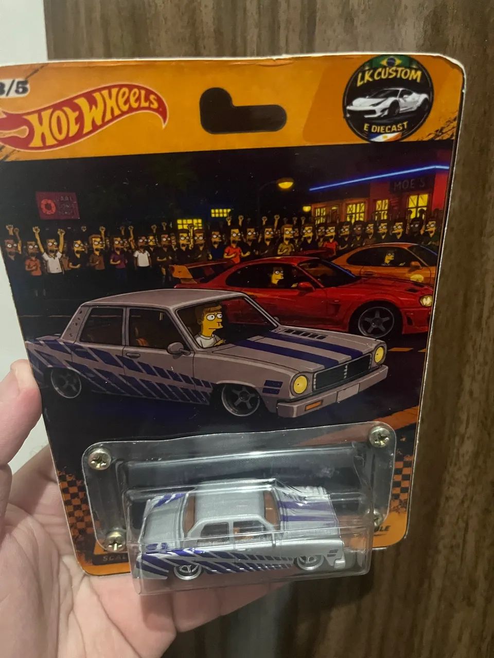 Hotwheels Custom R34 Brian + Simpsons  - Foto 2