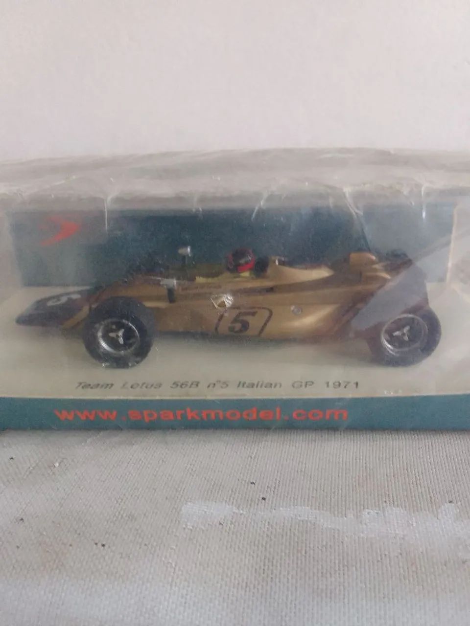 Miniatura Lotus 56B Itallian Gp 1971. - Hobbies e coleções - Praia