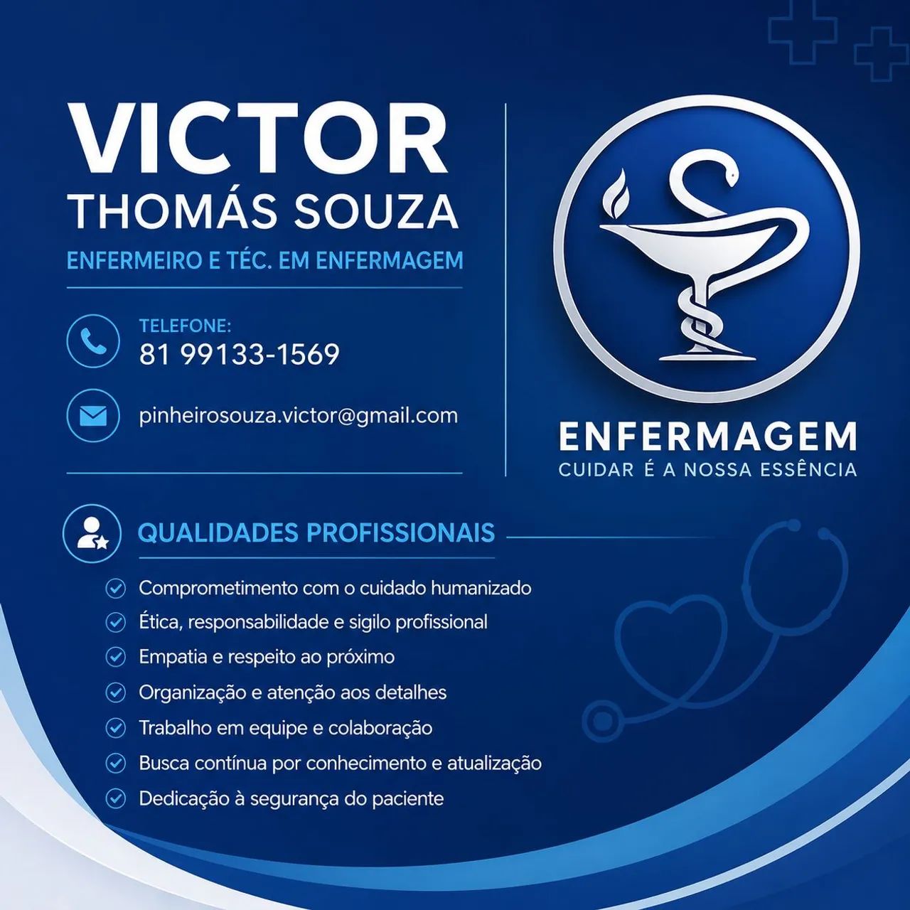 ENFERMEIRO E TÉCNICO EM ENFERMAGEM. - Foto 2
