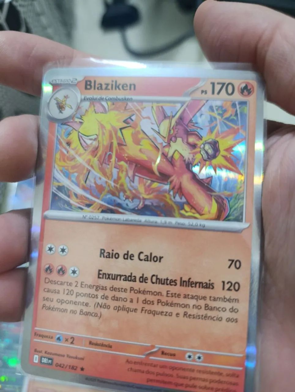 Carta Pokémon Tcg Blaziken