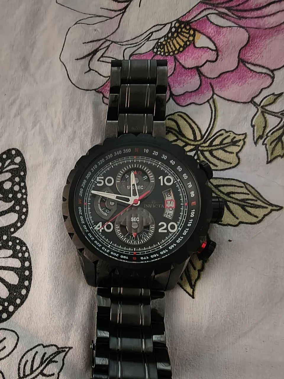 Relógio invicta aviator original completo aceito troca  - Foto 3