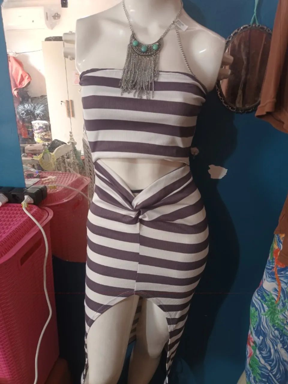 Lote de roupas para brechó  - Foto 4
