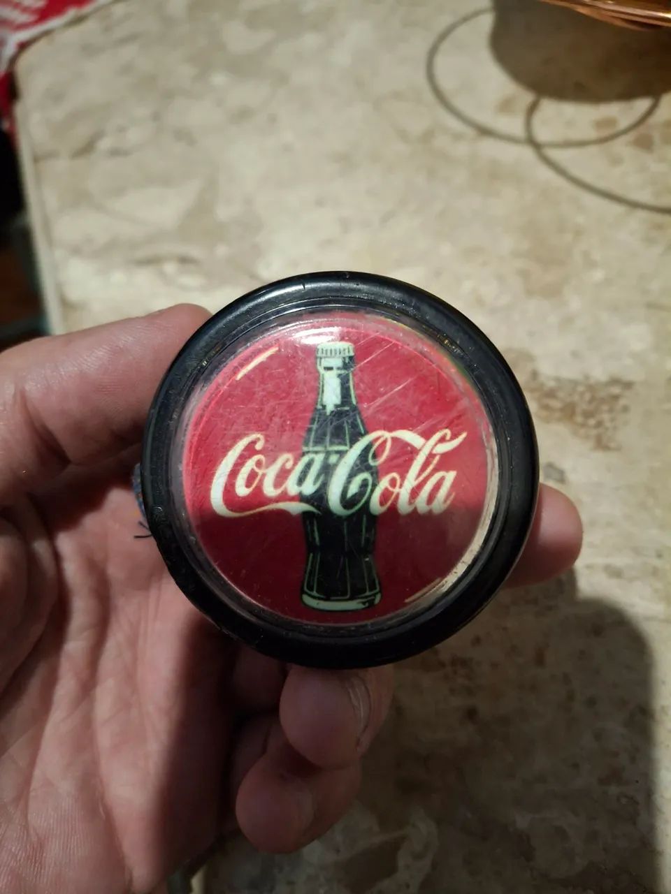 Yoyo coca cola antigo original - Foto 2