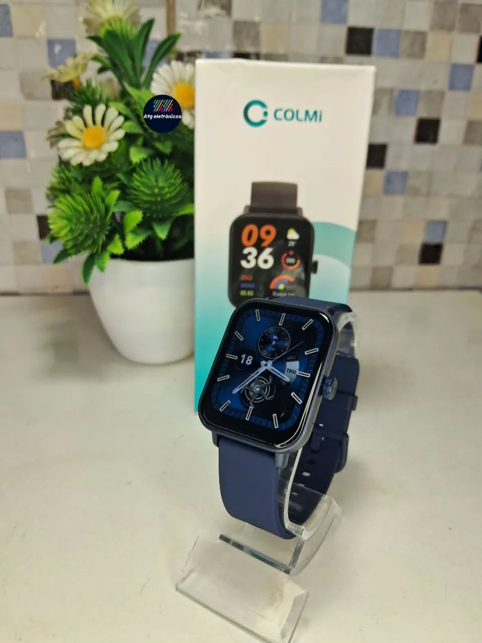 Smartwatch Colmi P81 "azul" - Foto 3
