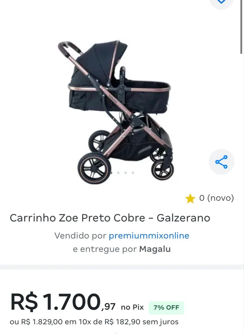 Carrinho de bebê  - Foto 2