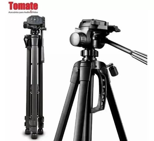 Tripé Para Camera Tomate Mtg-8016 Com Altura Até 1,7m