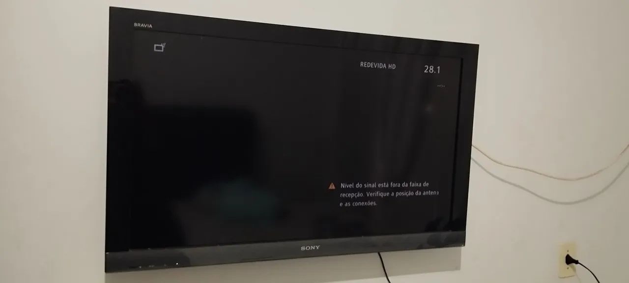 Televisão Sony 42 polegadas não é smart 