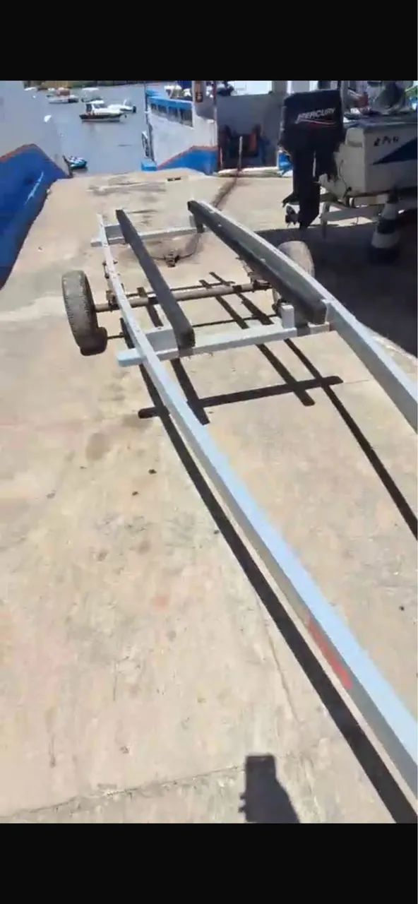 Carretinha de barco - Foto 2