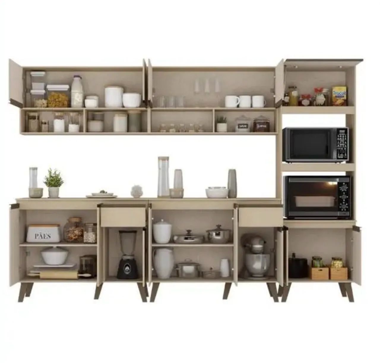 Cozinha modulada Atlanta completa lacrada - Foto 3