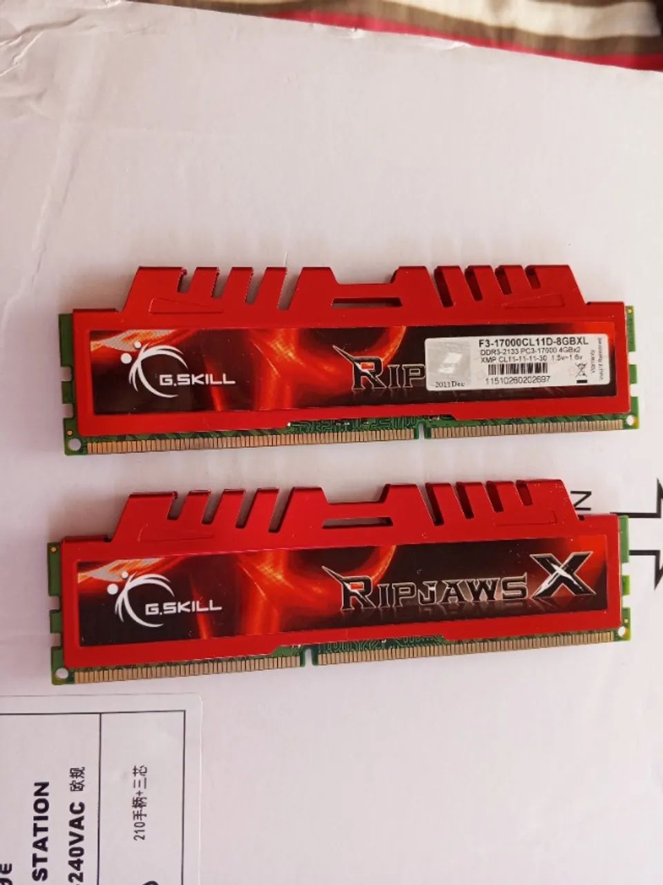 Memoria DDR3 - G.SKILL - 16 GB