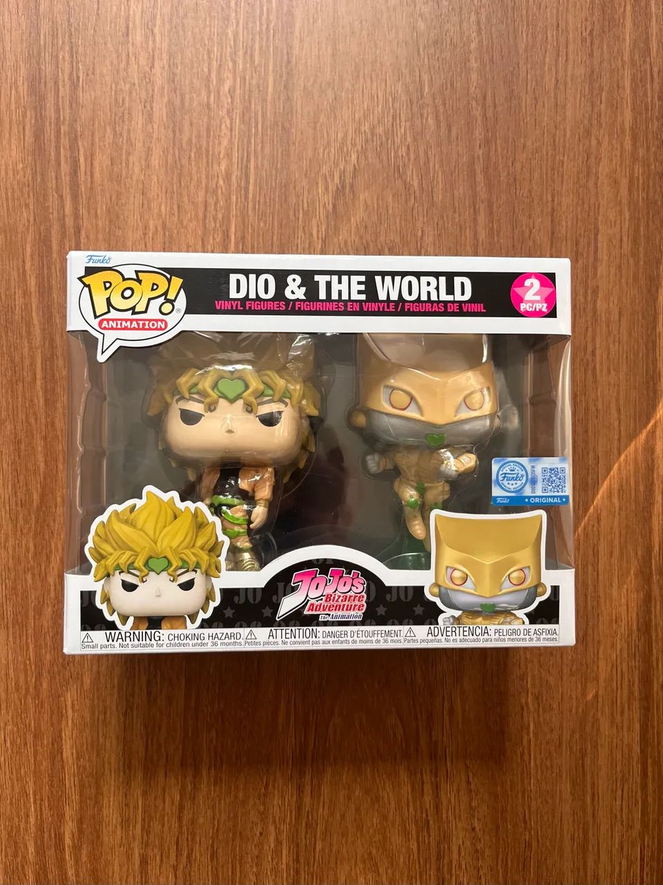 Funko Pop! DIO & THE WORLD pack 2 