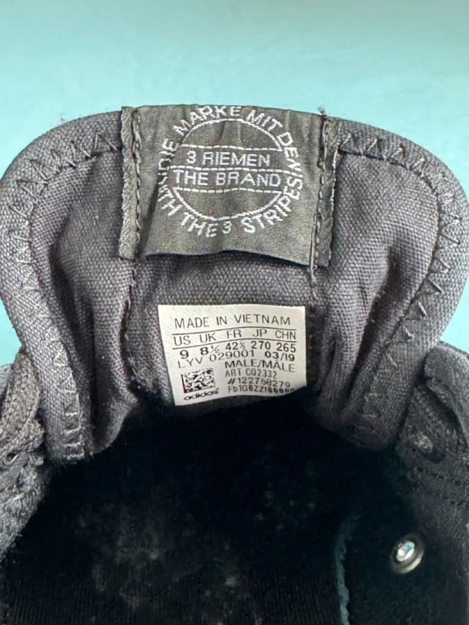 Tênis Adidas Nizza Original - Preto e Branco - Foto 4