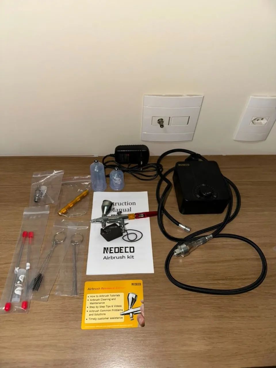 Impressora 3D Elegoo Saturn 4 Ultra + Lava e Cura + Kit Compressor e Aerógrafo - Foto 5
