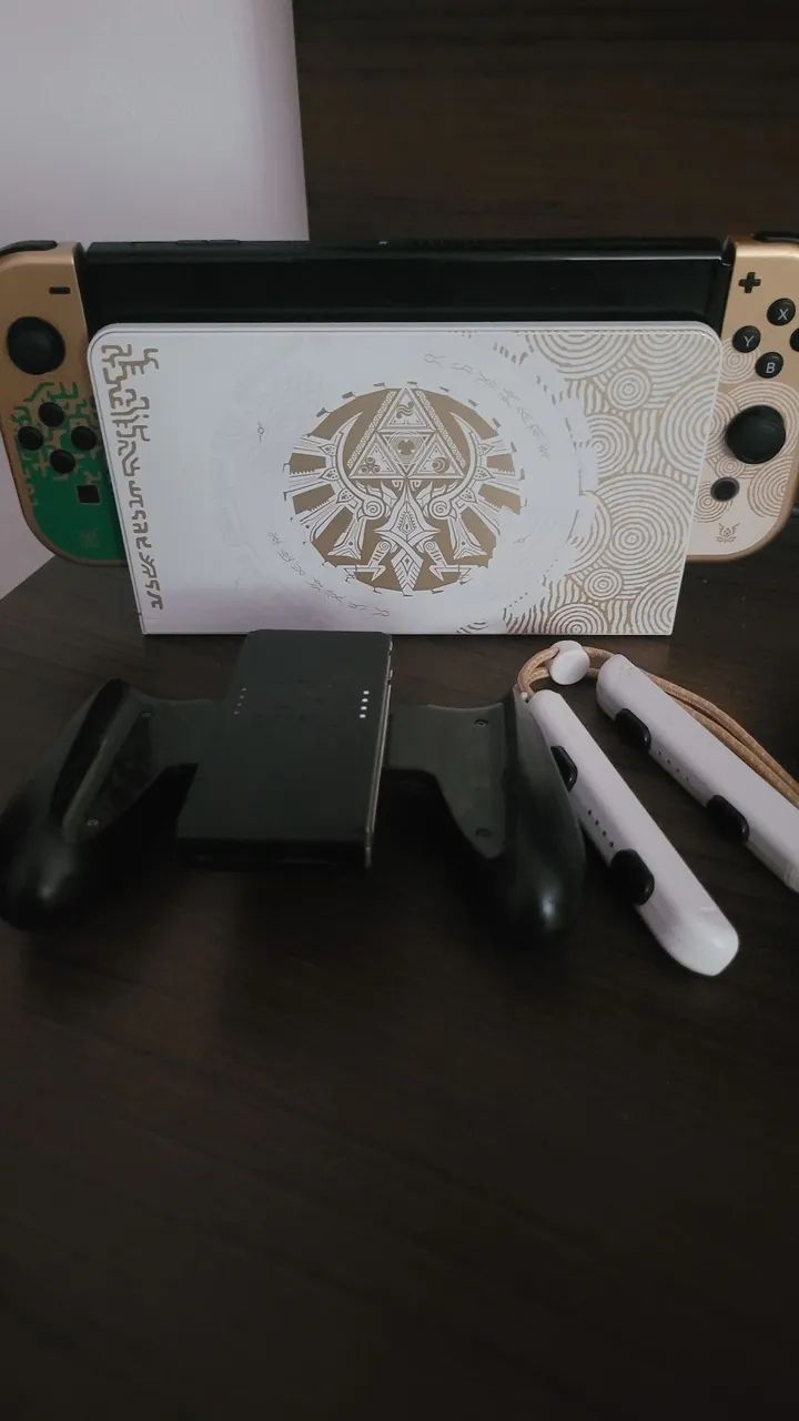 Switch Oled Zelda + Jogo - Foto 2