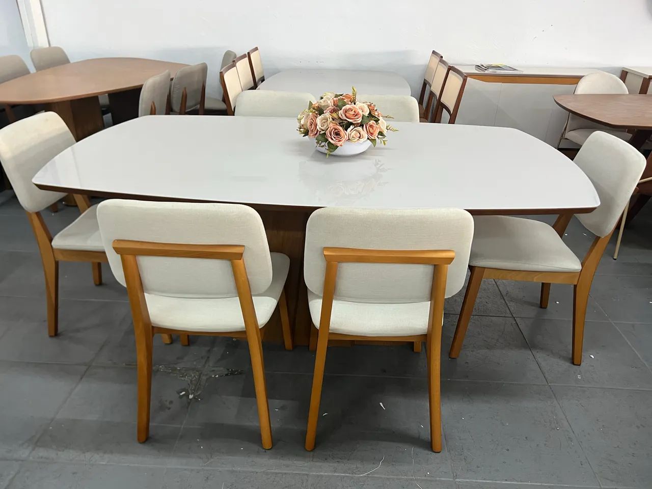 Mesa completa de madeira a pronta entrega  - Foto 2