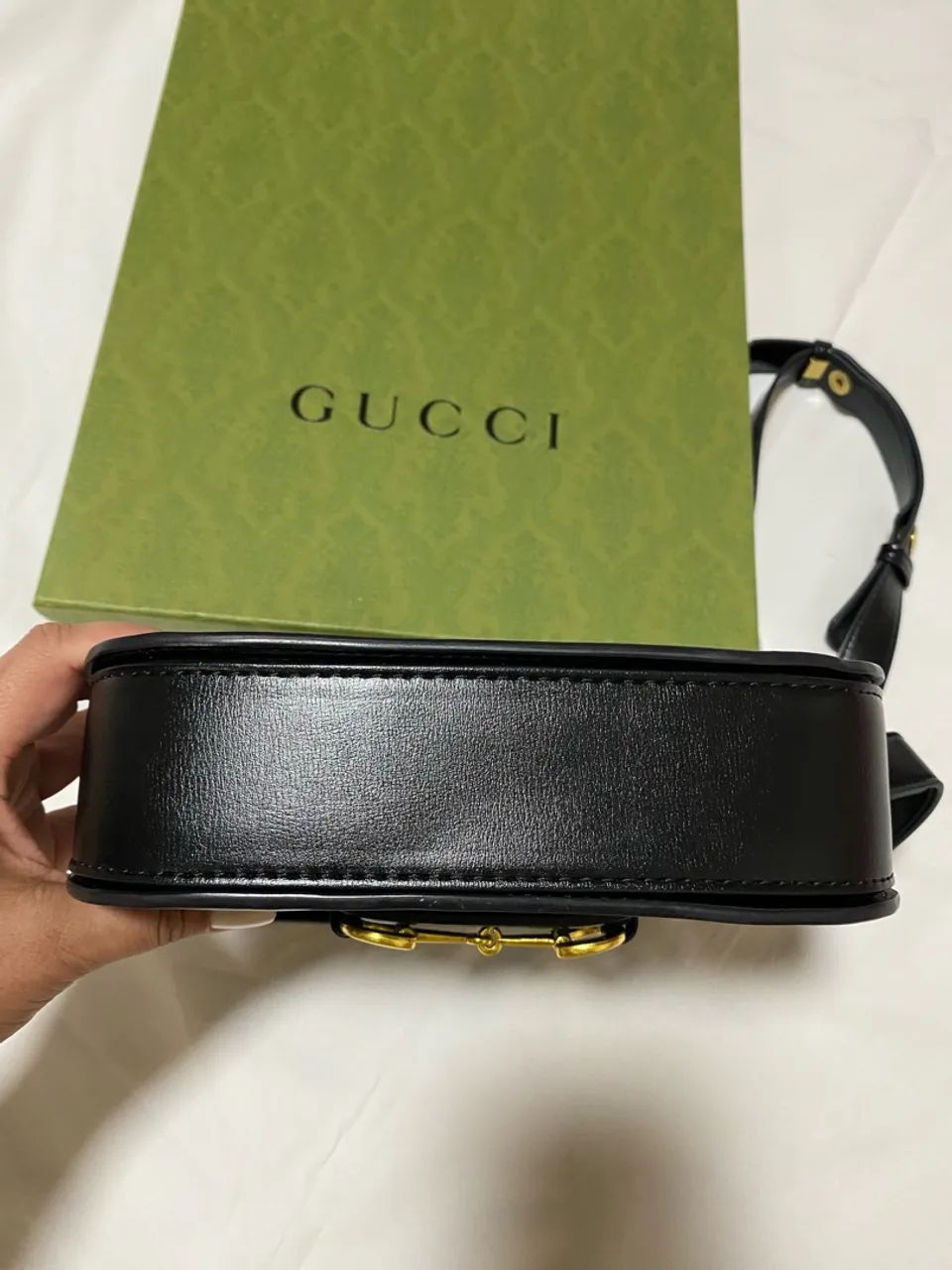 Bolsa preta Gucci NOVA - Foto 5