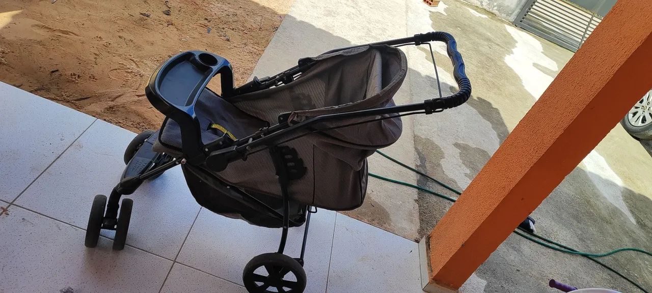 Bebê conforto e carrinho de bebê Galzerano - Foto 4