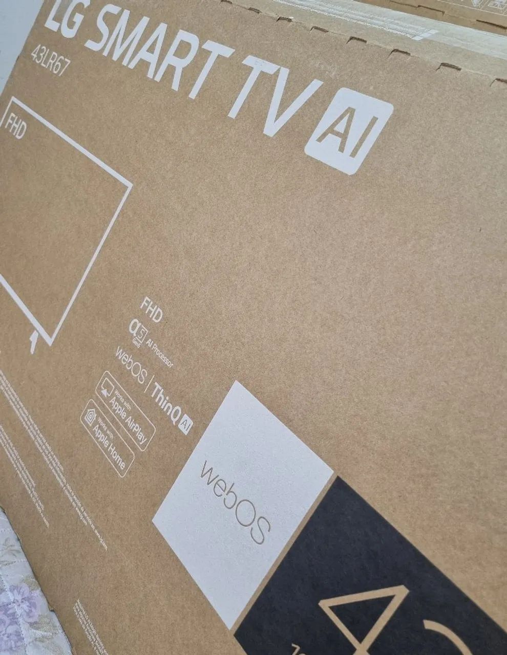 Smart TV Profissional LG 43' full HD - Foto 2