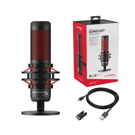 MICROFONE HYPERX QUADCAST 