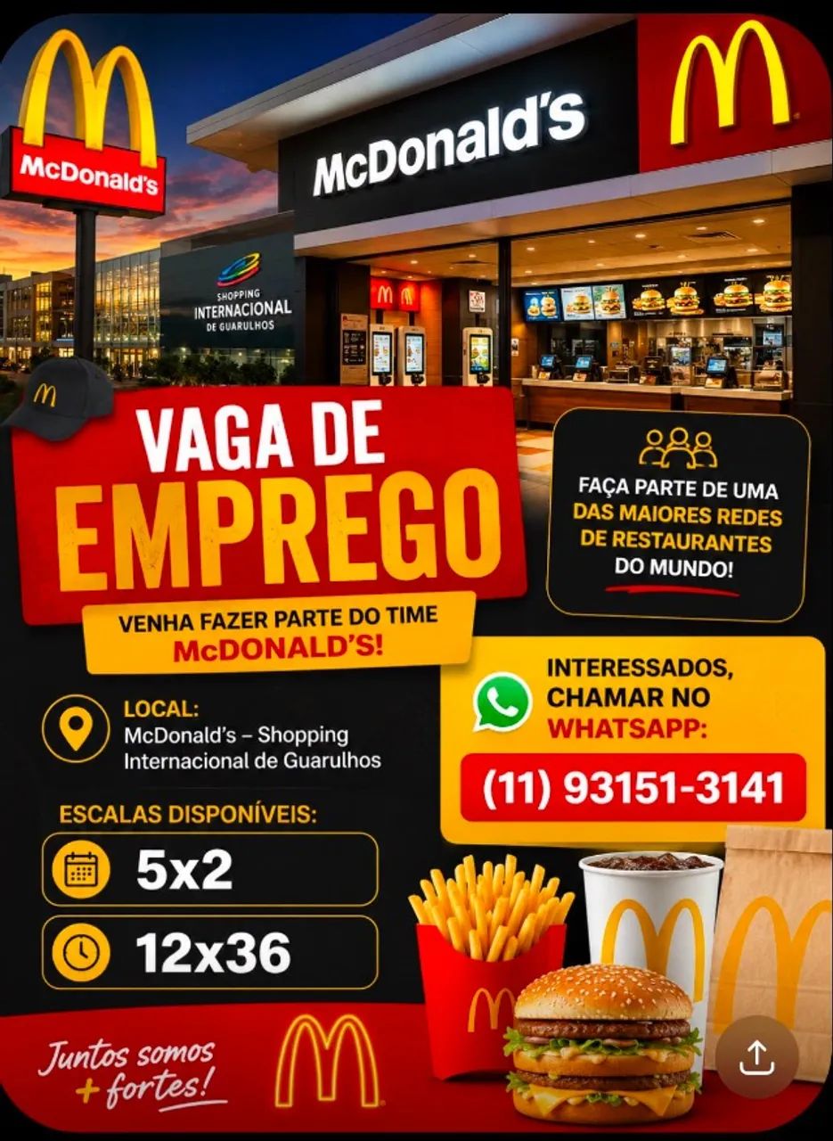 Atendente de Restaurante