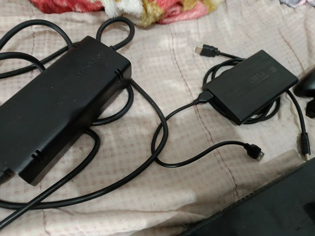 Xbox 360 com Kinect,jogos e um HD externo de 500gb - Foto 2