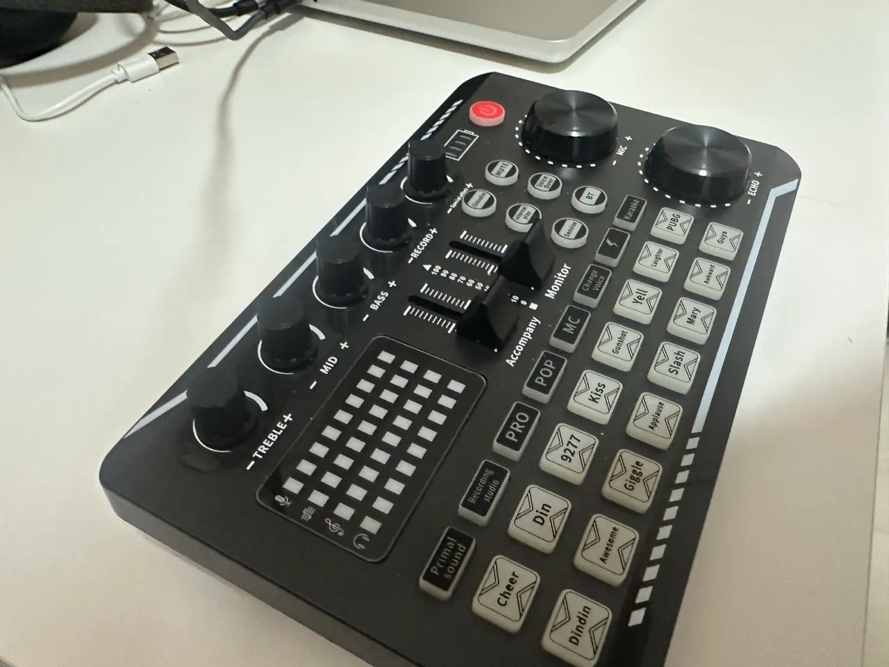 Mesa de livre stream USB audio card