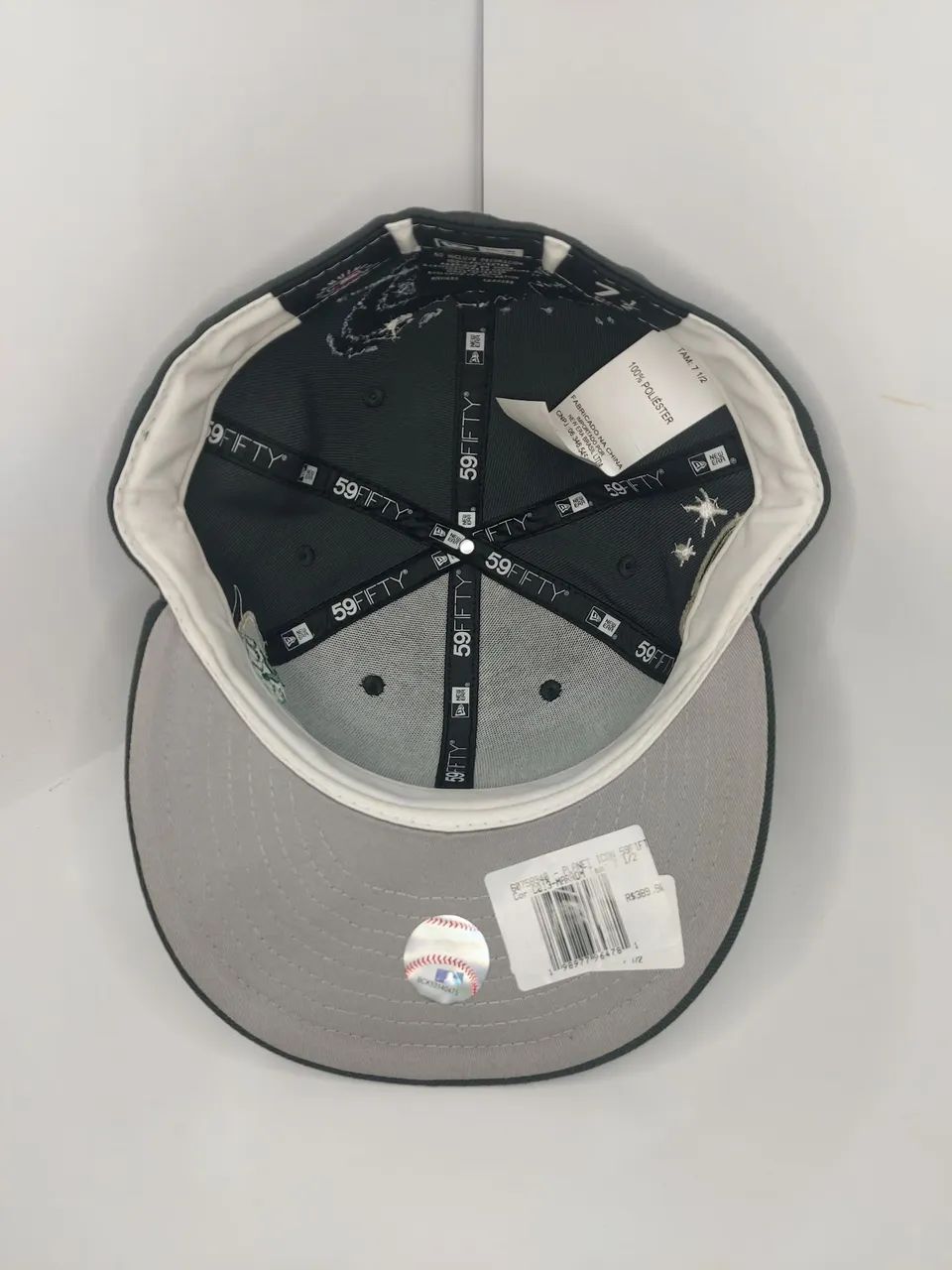 Boné New York Yankees cinza - New era - 59fifty  - Baseball - Mlb  - Foto 5