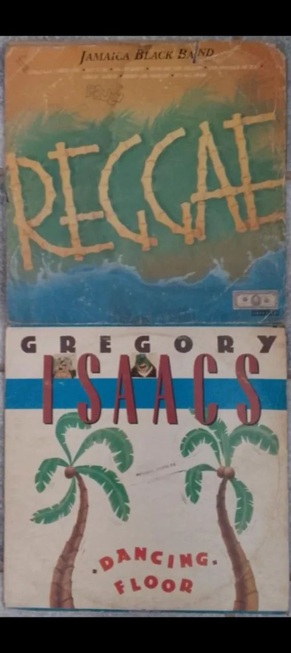 2 LPs Reggae- Gregory Isaacs