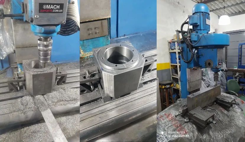 Furadeira Fresadora CNC 3 Eixos Revisada 100% Funcionando - Foto 6