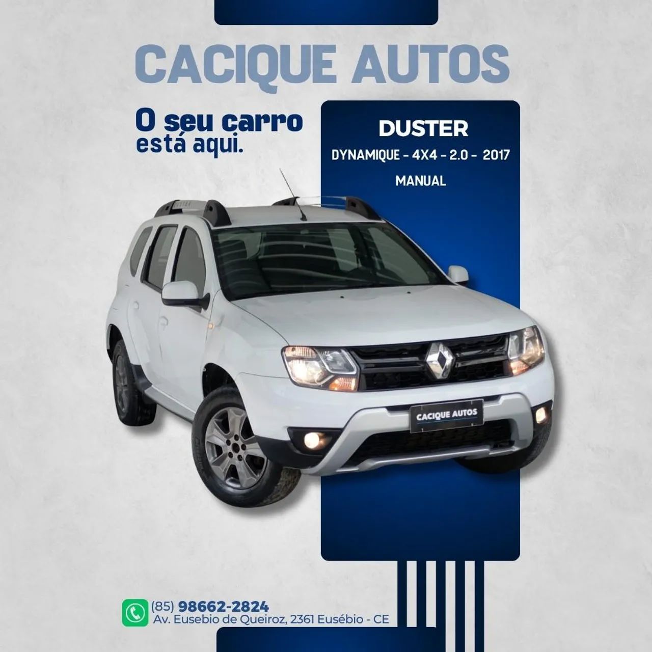 Renault Duster Dynamique 4X4 2.0 Hi-flex 16V MEC 2017 - Foto 2