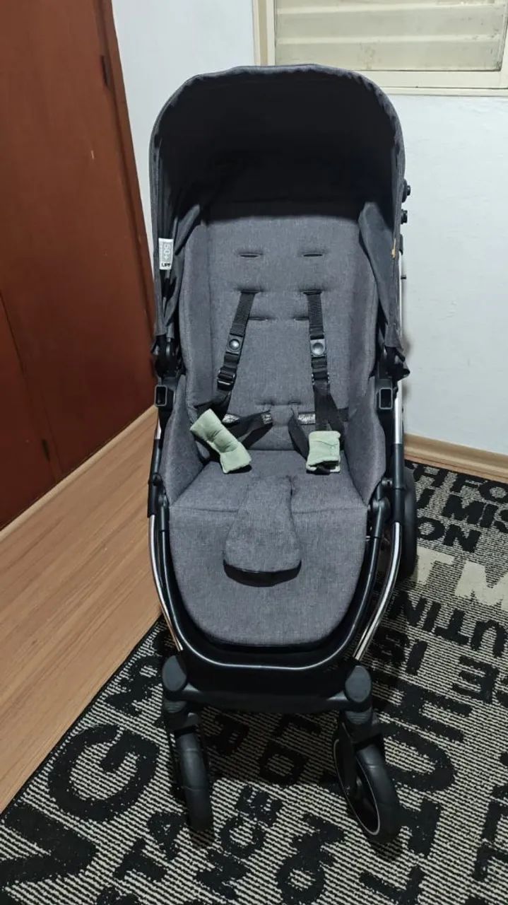Carrinho, moisés e bebê conforto!!!! Novíssimos  - Foto 2