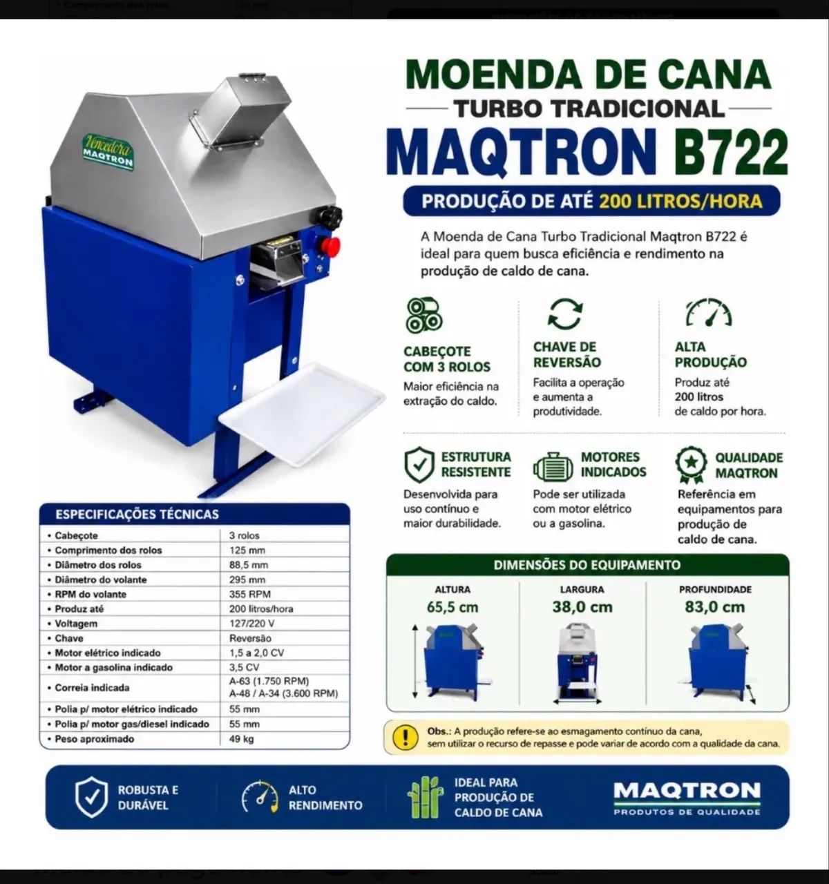 Moenda de Cana