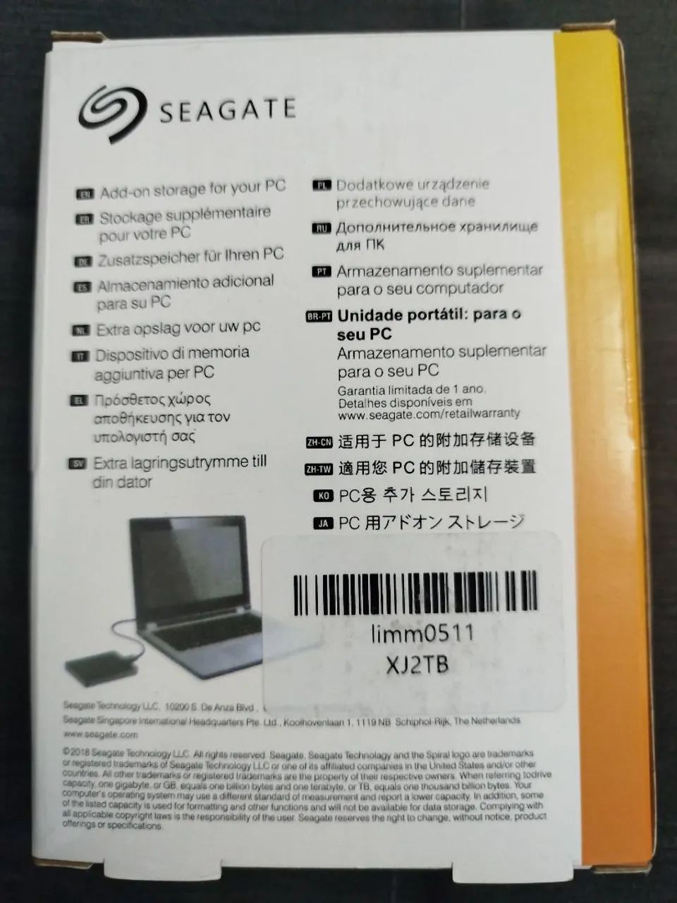 HD Externo Portátil Seagate Expansion de 2 TB - Foto 2