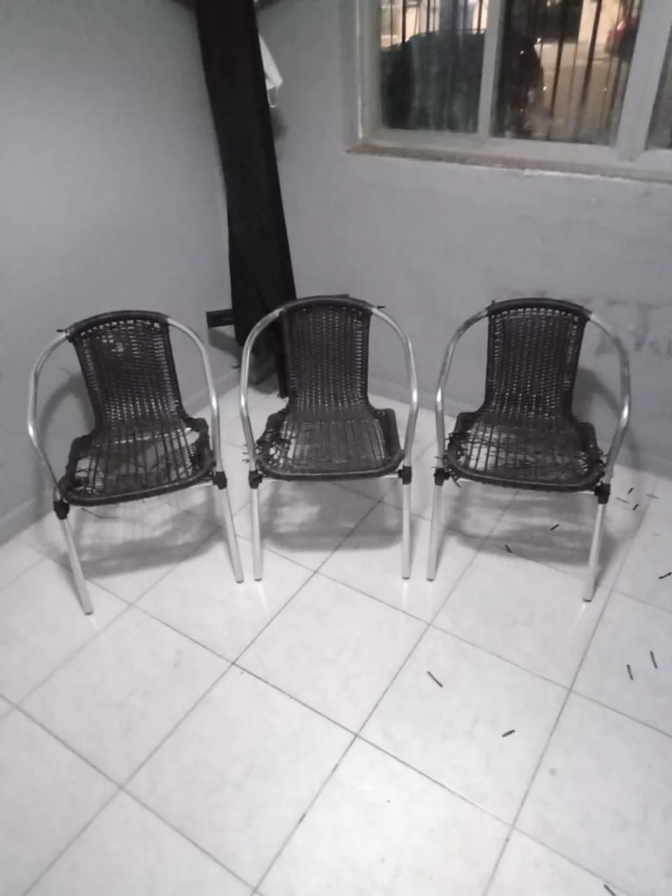 Cadeiras de Pátio com vime - Foto 5