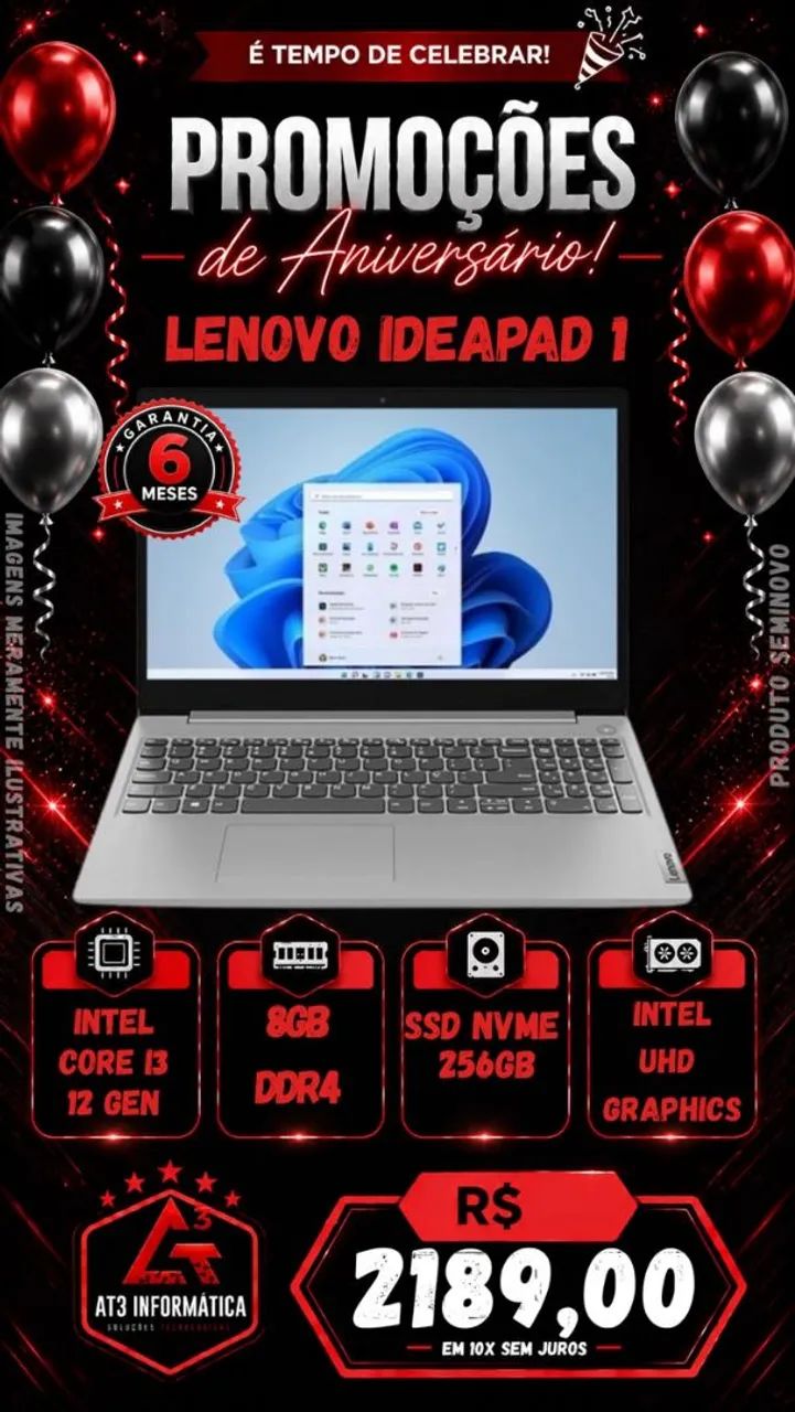Notebook Lenovo