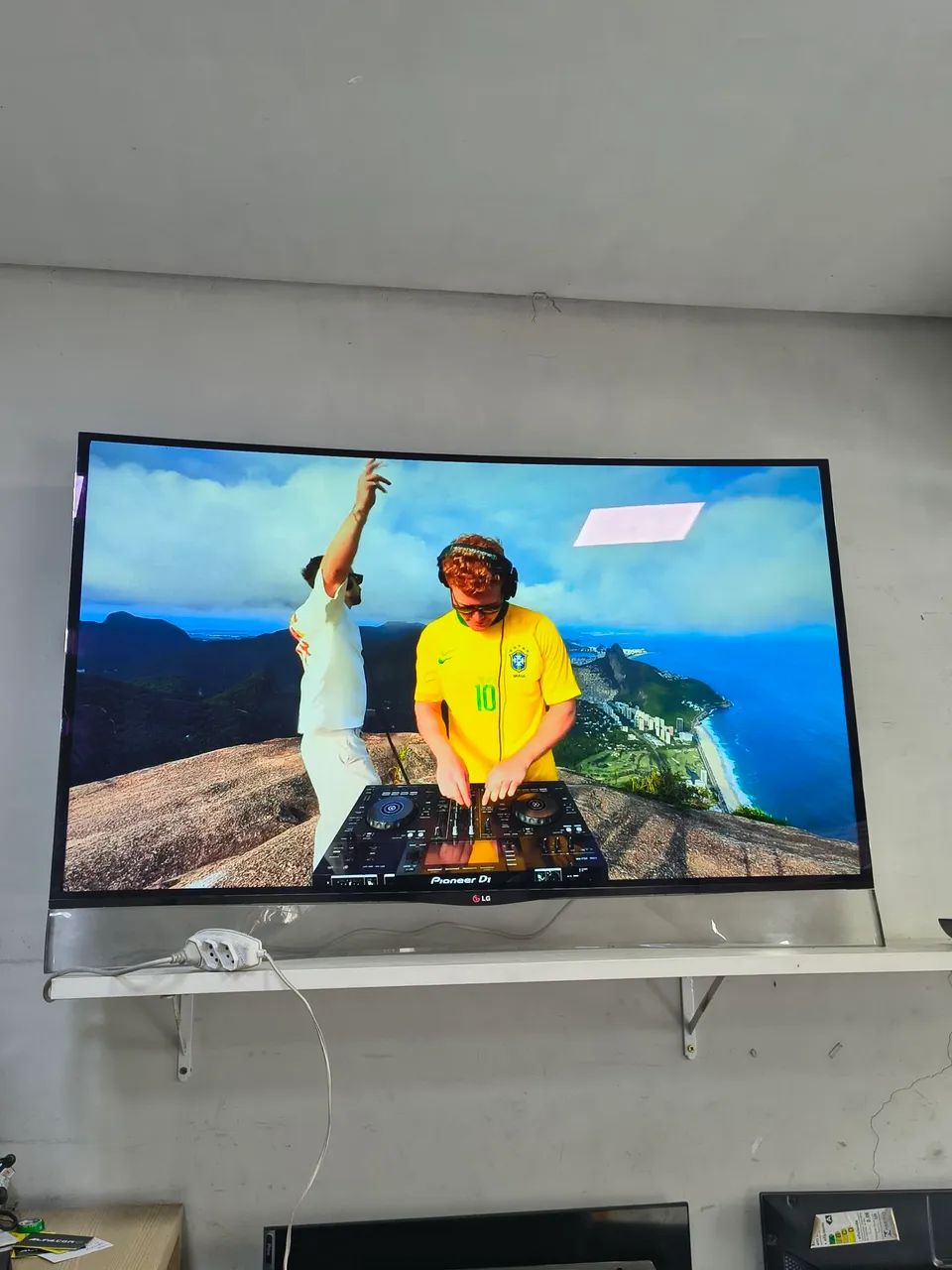 Smart TV LG OLED tela curva 55 polegadas - Foto 3