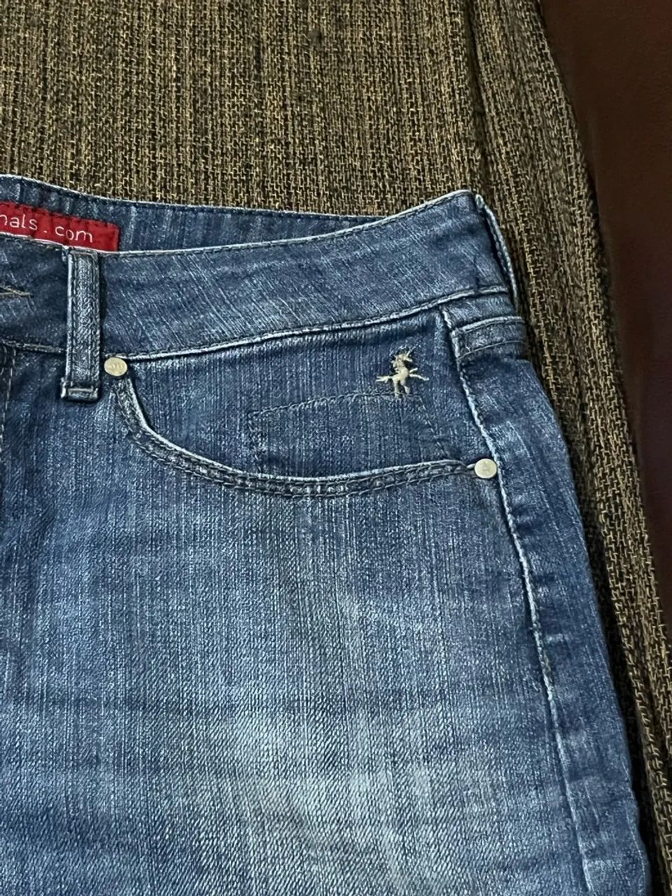 Mini saia jeans Ellus  - Foto 2