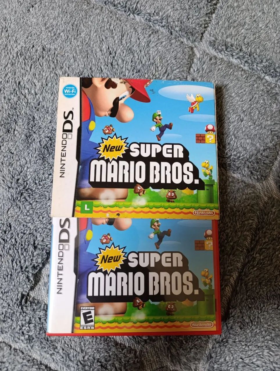 New Super Mario Bros DS com luva