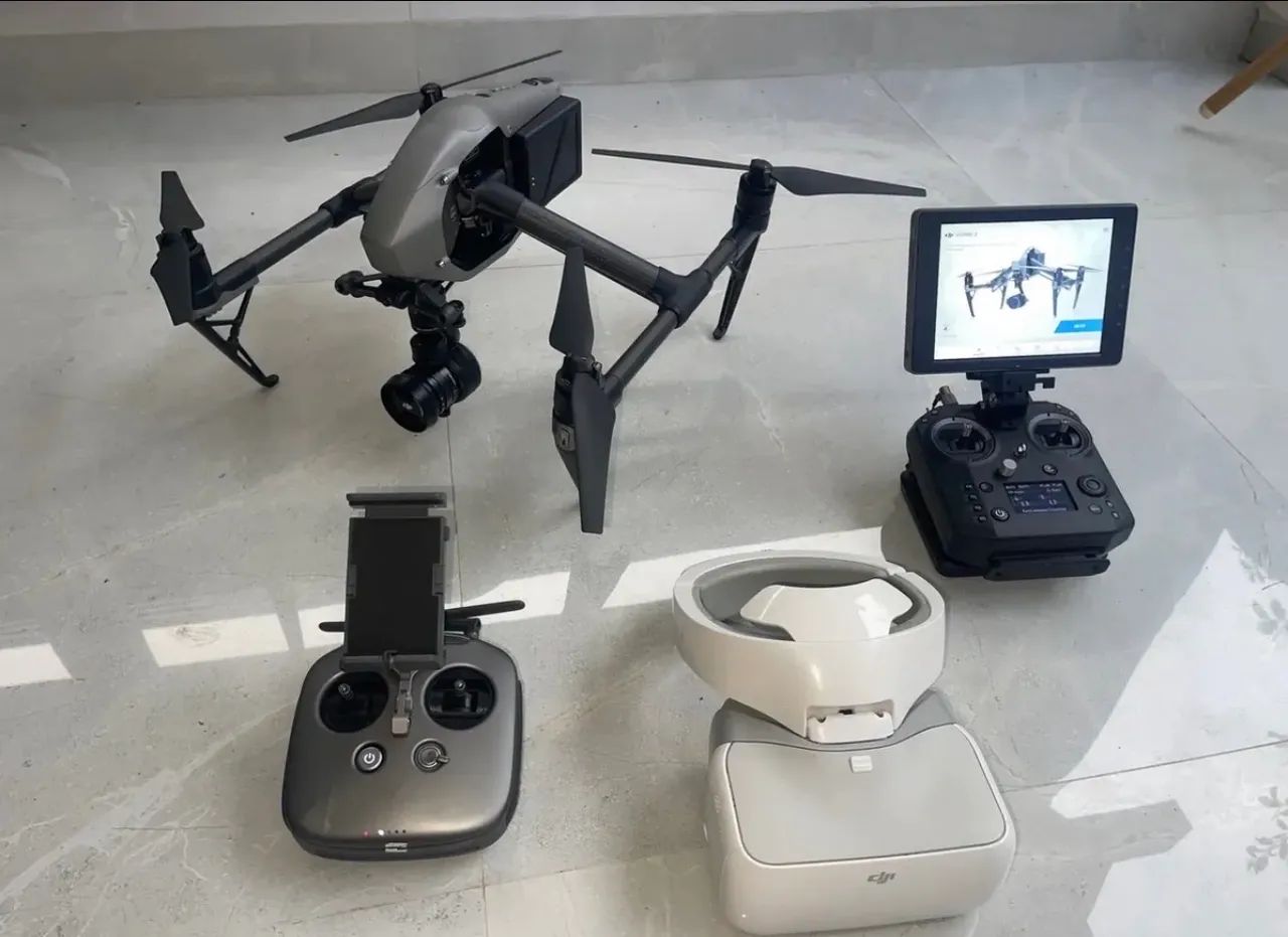 Dji Drone Inspire 2 + Óculos Goggle 3 Fpv O4 Pro (Usado) - Foto 4
