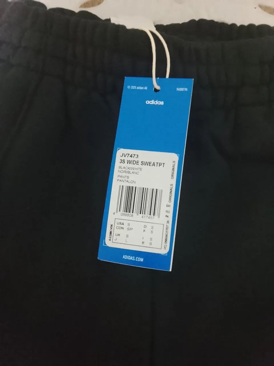 Calça Adidas larga três listras - Foto 3