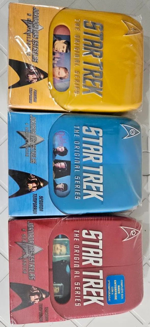 Coleção DVDs Star Trek completa - CDs, DVDs etc - Vila Monteiro