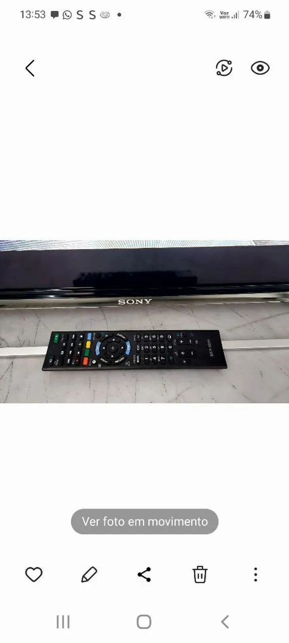 Tv sony led 40 polegadas completa  - Foto 2