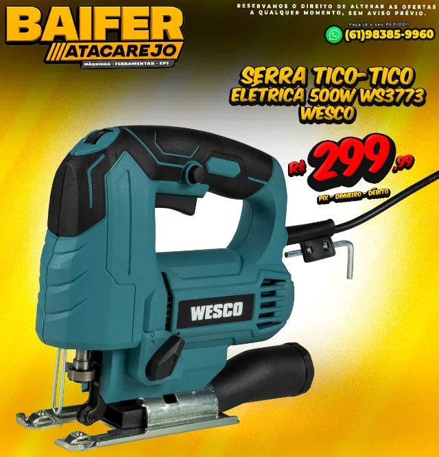 Serra Tico-Tico Elétrica 500w Ws3773 Wesco