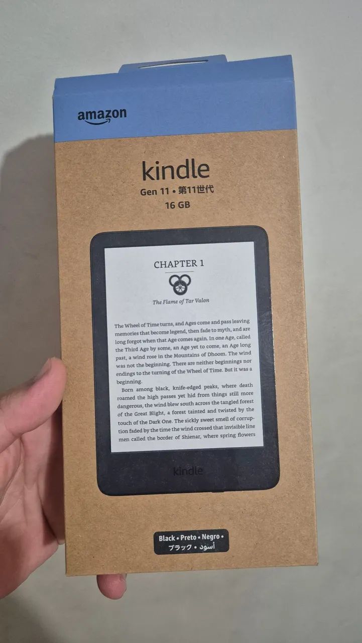 Kindle 11ª Geração (Lançamento 2024 / 16GB) Preto + Capa Protetora