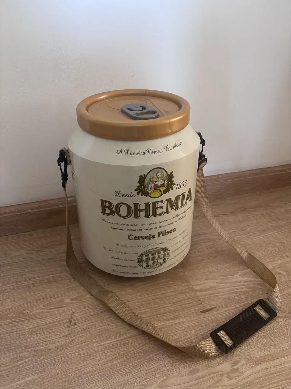 Cooler bohemia 12 latas