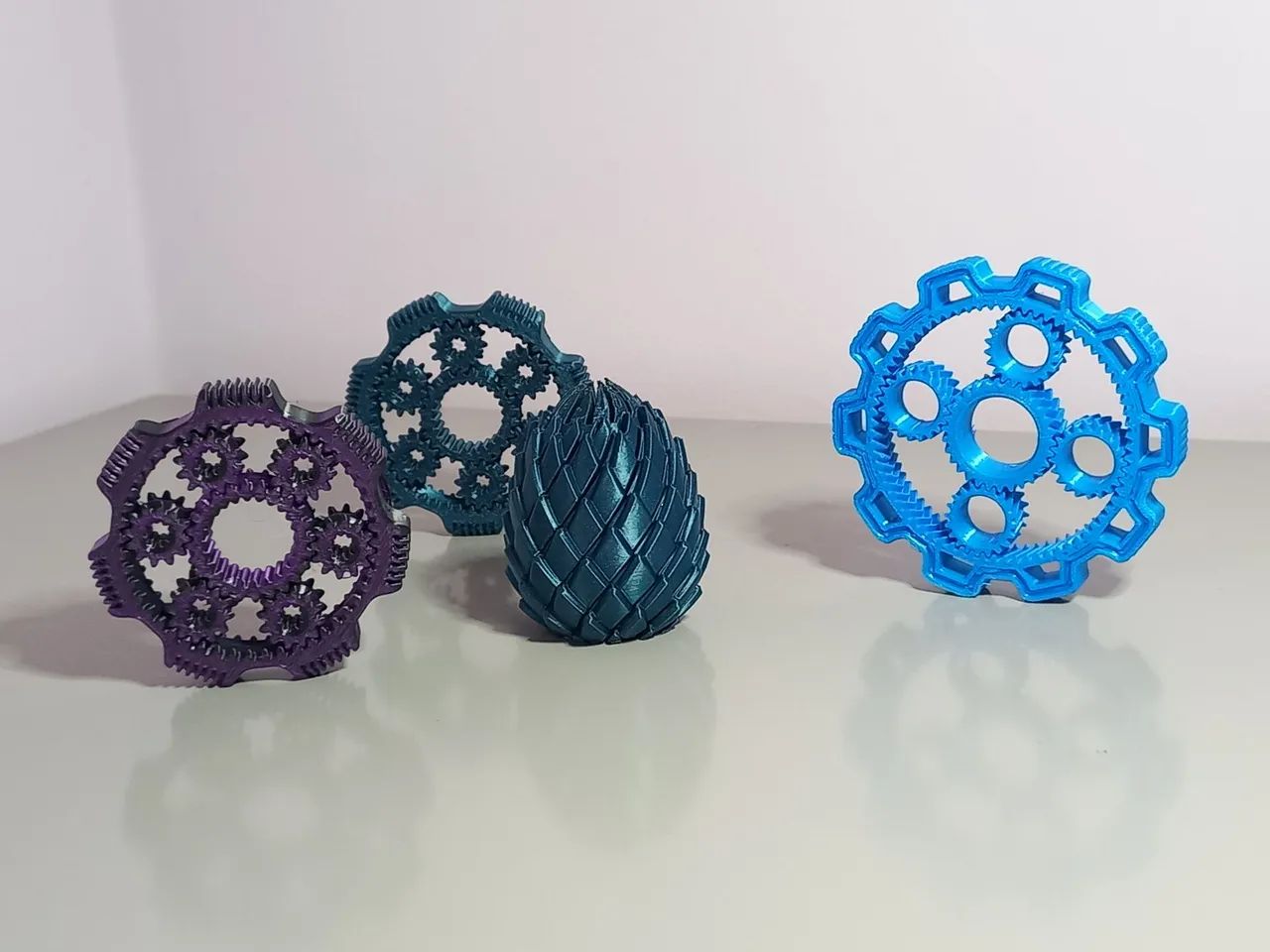 Spinner + escama de dragão sensorial ( em PLA)