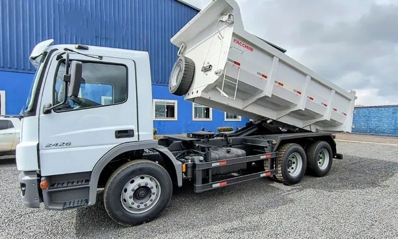 Atego 2426  Caçamba 2020  - Foto 4